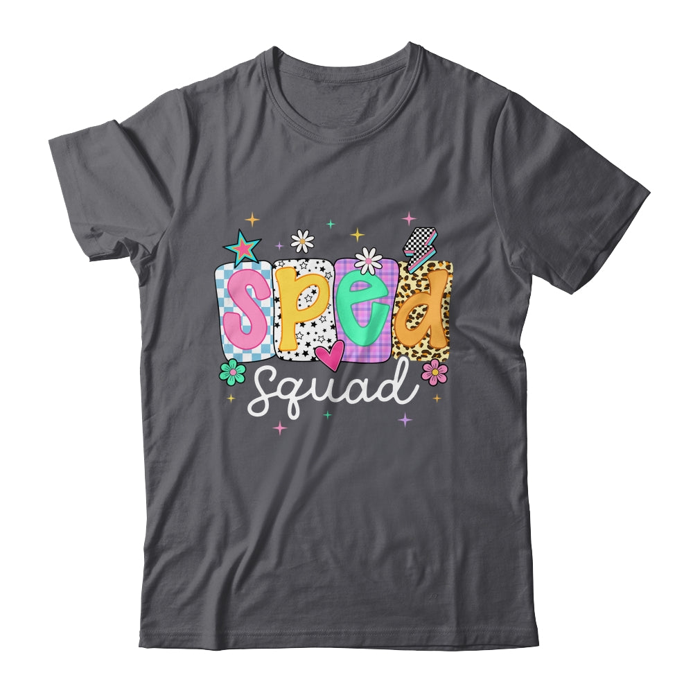 SPED Teacher Squad Floral Special Education Back To School Shirt & Hoodie | siriusteestore