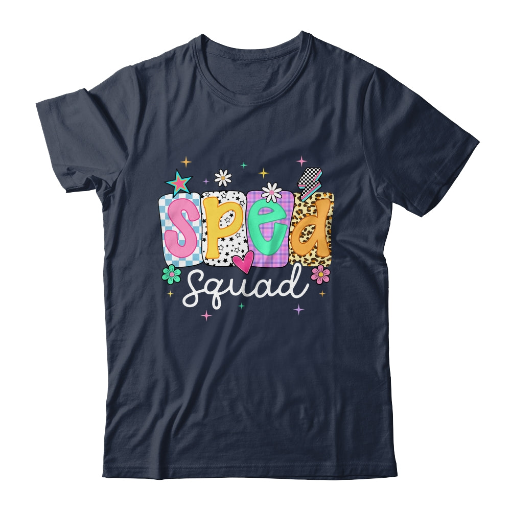 SPED Teacher Squad Floral Special Education Back To School Shirt & Hoodie | siriusteestore