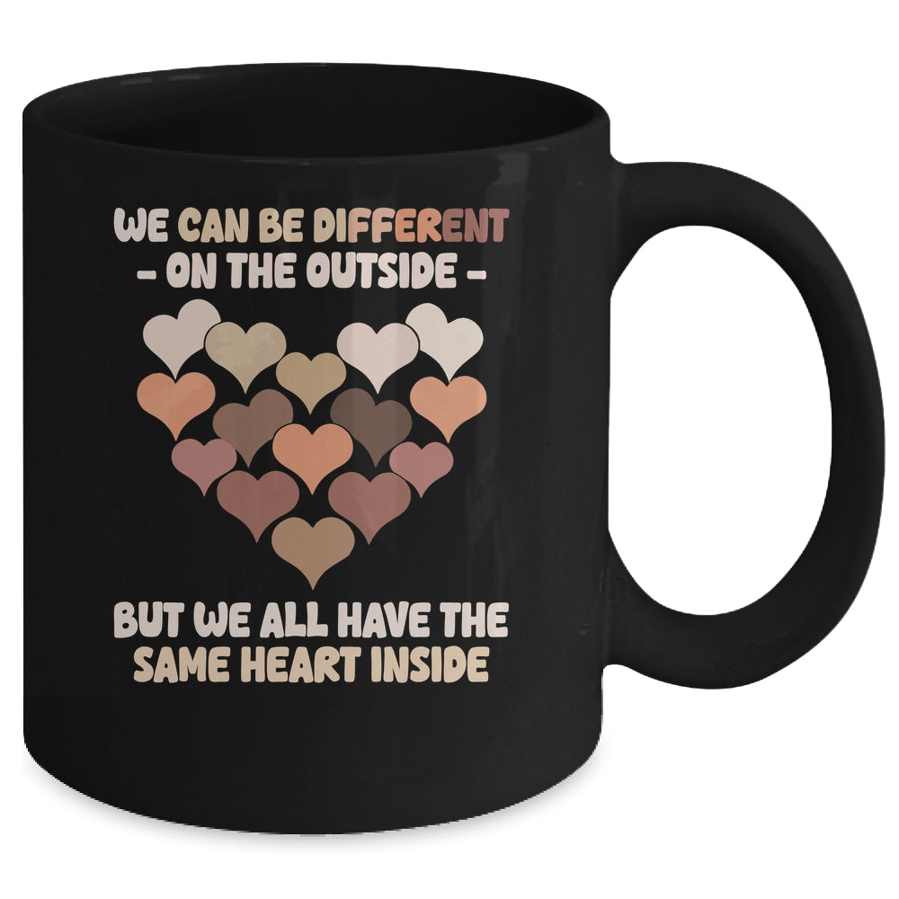 Same Heart Inside Black History Month African Women Men Mug | siriusteestore