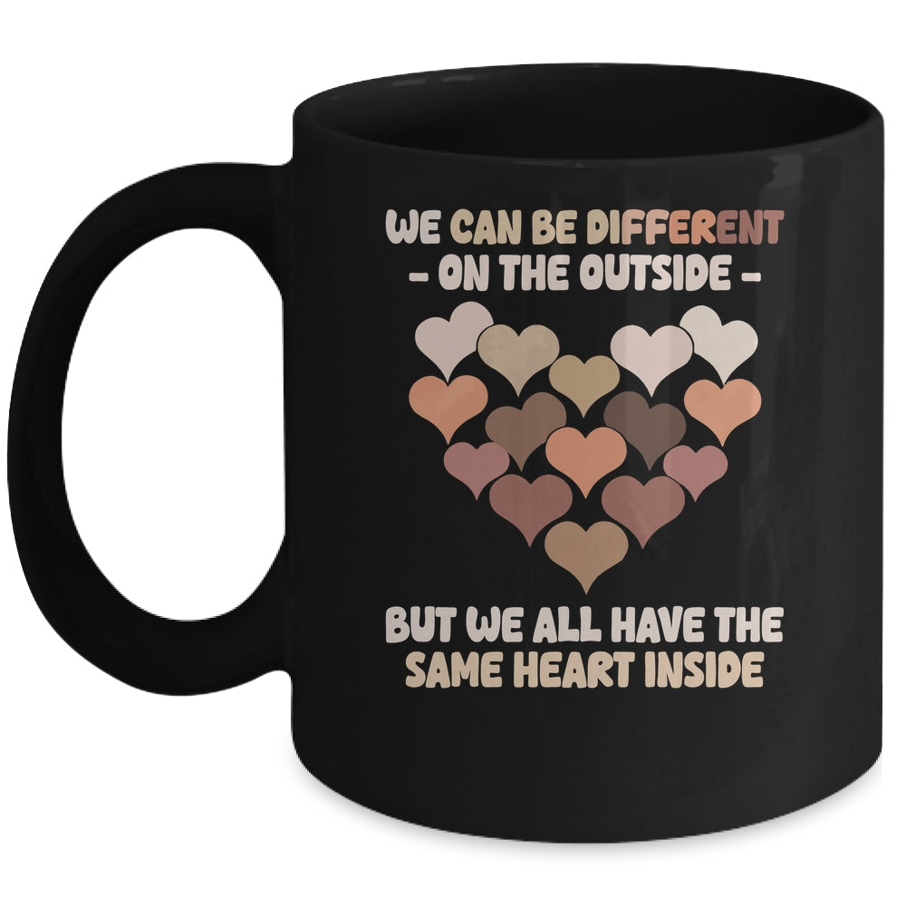Same Heart Inside Black History Month African Women Men Mug | siriusteestore