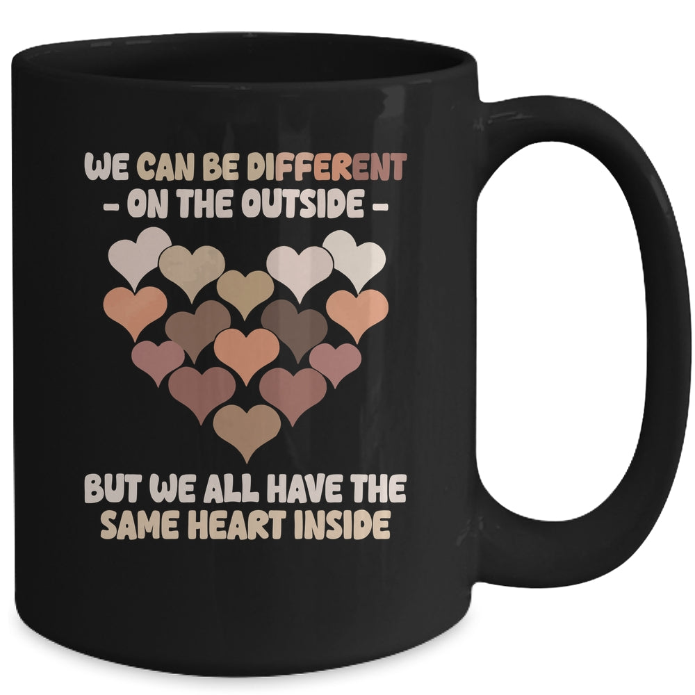 Same Heart Inside Black History Month African Women Men Mug | siriusteestore