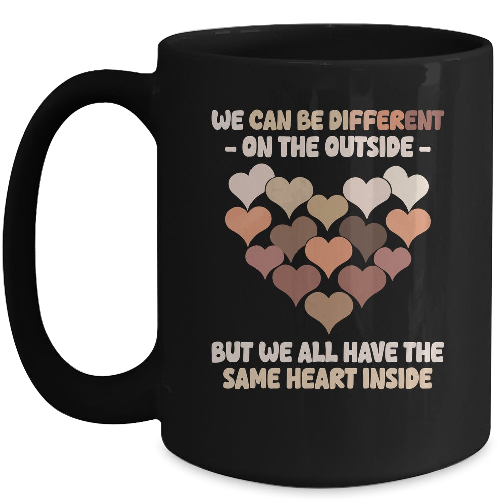 Same Heart Inside Black History Month African Women Men Mug | siriusteestore