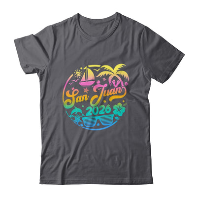 San Juan 2026 Family Vacation Beach Matching Group Shirt & Tank Top | siriusteestore