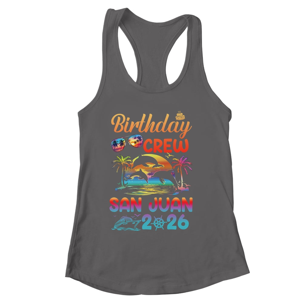 San Juan Birthday Trip Vacation 2026 Matching Group Shirt & Tank Top | siriusteestore