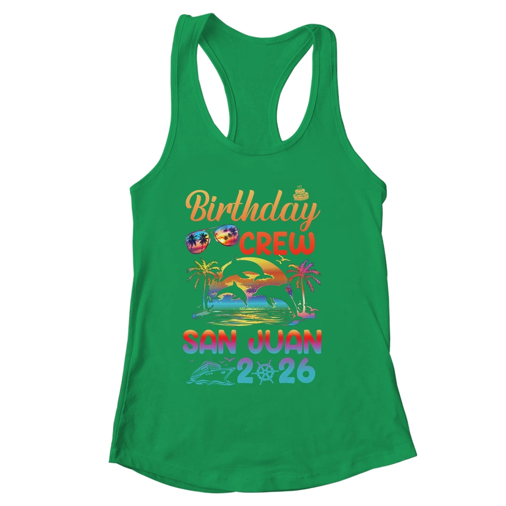 San Juan Birthday Trip Vacation 2026 Matching Group Shirt & Tank Top | siriusteestore