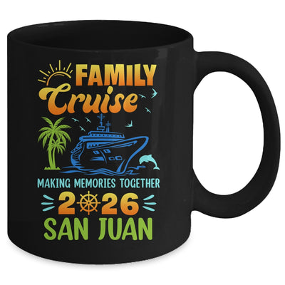 San Juan Cruise 2026 Family Friends Group Vacation Matching Mug | siriusteestore