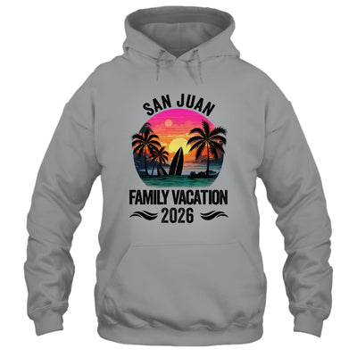 San Juan Family Vacation 2026 Matching Outfits Beach Summer Shirt & Tank Top | siriusteestore