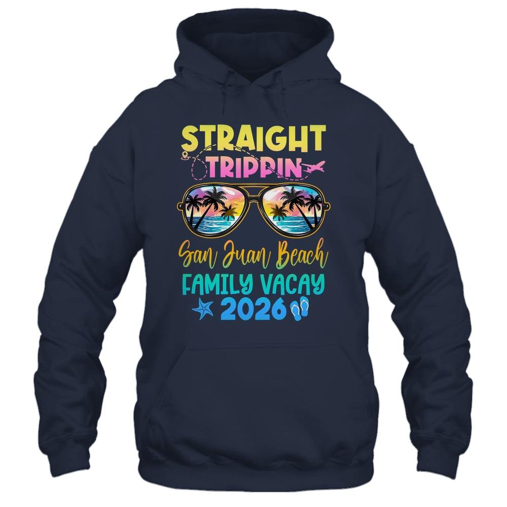 San Juan Family Vacay Vacation 2026 Straight Trippin Shirt & Tank Top | siriusteestore