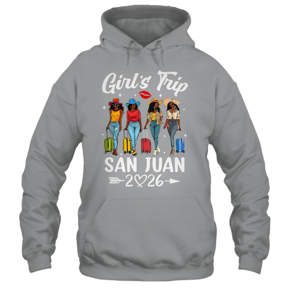 San Juan Girls Trip 2026 Birthday Squad Women Vacation Shirt & Tank Top | siriusteestore