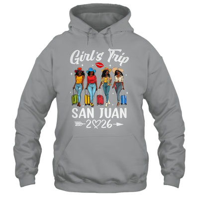 San Juan Girls Trip 2026 Birthday Squad Women Vacation Shirt & Tank Top | siriusteestore