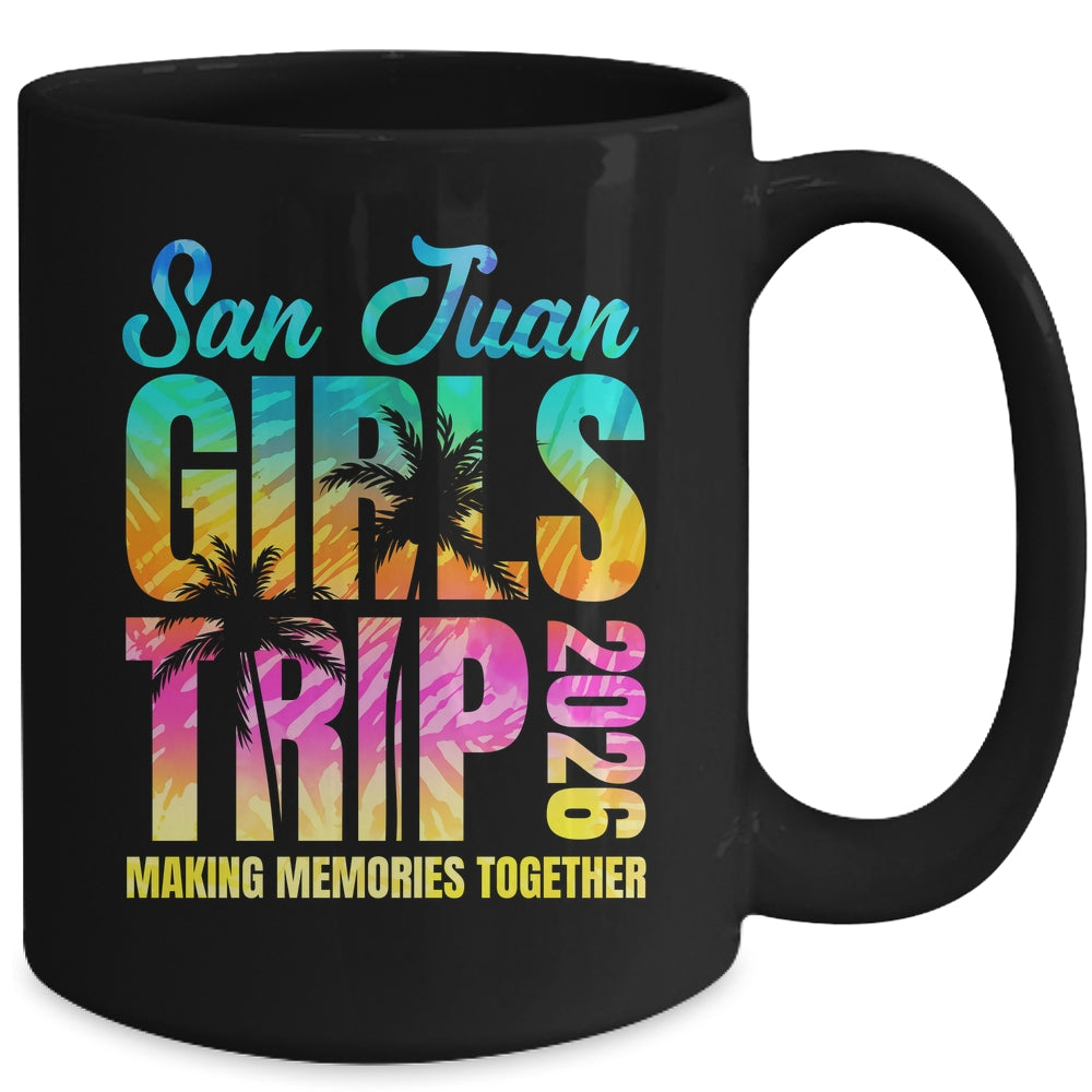 San Juan Girls Trip 2026 Vacation Weekend Matching Summer Mug | siriusteestore