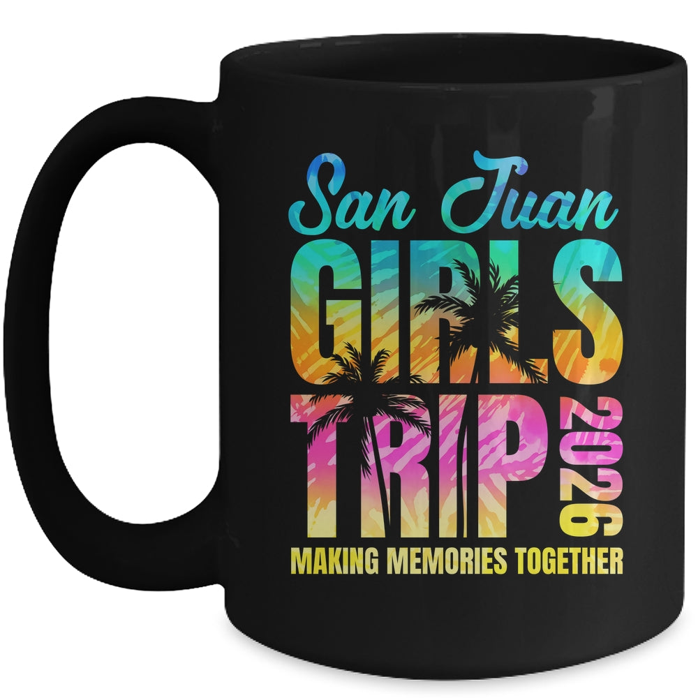San Juan Girls Trip 2026 Vacation Weekend Matching Summer Mug | siriusteestore