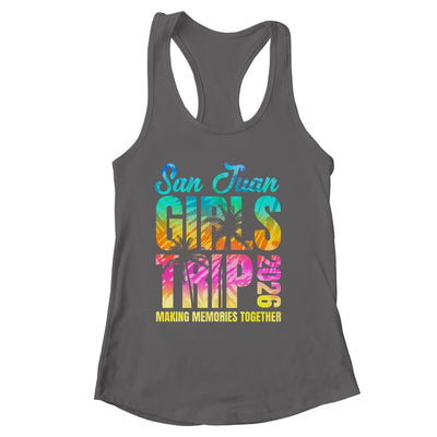 San Juan Girls Trip 2026 Vacation Weekend Matching Summer Shirt & Tank Top | siriusteestore