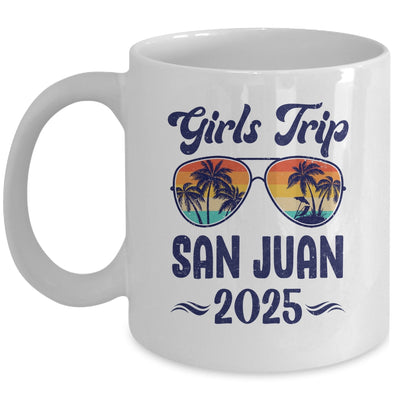 San Juan Girls Trip Beach Vacation 2025 Matching Group Mug | siriusteestore