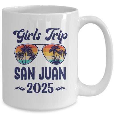 San Juan Girls Trip Beach Vacation 2025 Matching Group Mug | siriusteestore