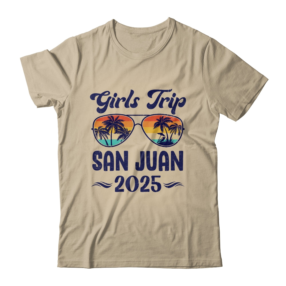 San Juan Girls Trip Beach Vacation 2025 Matching Group Shirt & Tank Top | siriusteestore