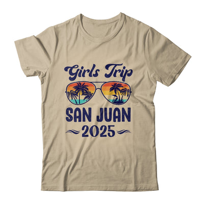 San Juan Girls Trip Beach Vacation 2025 Matching Group Shirt & Tank Top | siriusteestore