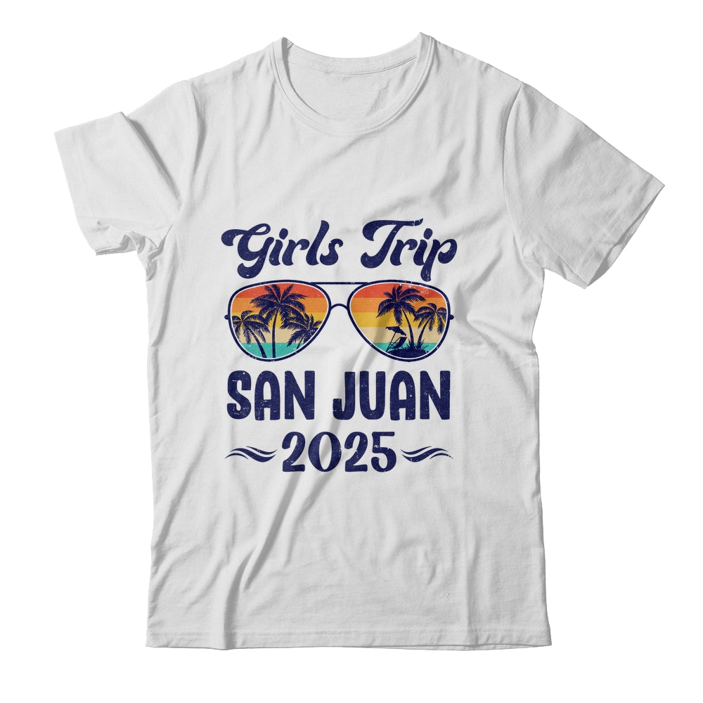 San Juan Girls Trip Beach Vacation 2025 Matching Group Shirt & Tank Top | siriusteestore