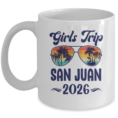 San Juan Girls Trip Beach Vacation 2026 Matching Group Mug | siriusteestore