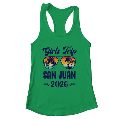 San Juan Girls Trip Beach Vacation 2026 Matching Group Shirt & Tank Top | siriusteestore