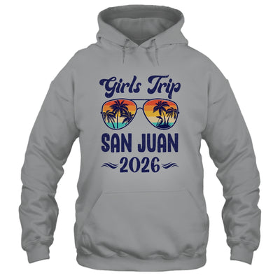 San Juan Girls Trip Beach Vacation 2026 Matching Group Shirt & Tank Top | siriusteestore
