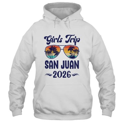 San Juan Girls Trip Beach Vacation 2026 Matching Group Shirt & Tank Top | siriusteestore