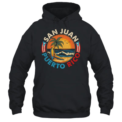 San Juan Puerto Rico Beach Retro Vintage 70s Sunset Summer Shirt & Tank Top | siriusteestore