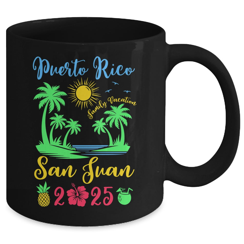 San Juan Puerto Rico Family Vacation 2025 San Juan Souvenirs Mug | siriusteestore