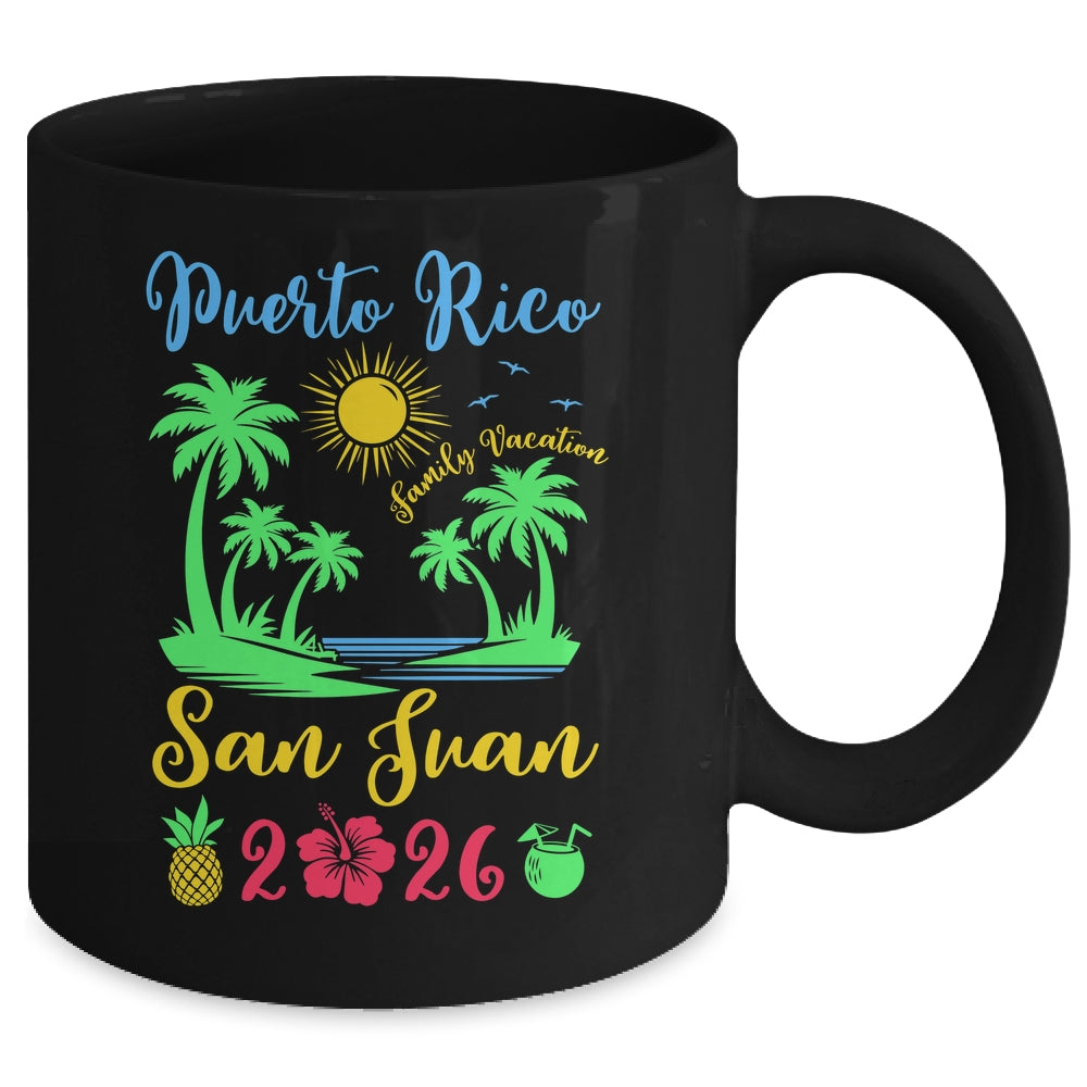 San Juan Puerto Rico Family Vacation 2026 San Juan Souvenirs Mug | siriusteestore