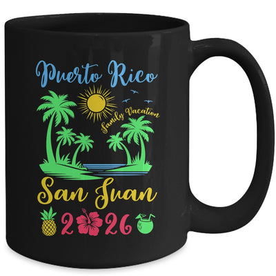 San Juan Puerto Rico Family Vacation 2026 San Juan Souvenirs Mug | siriusteestore