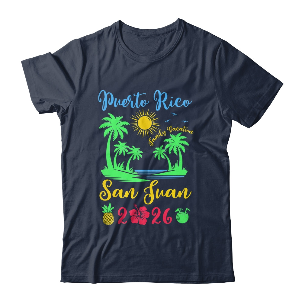 San Juan Puerto Rico Family Vacation 2026 San Juan Souvenirs Shirt & Tank Top | siriusteestore