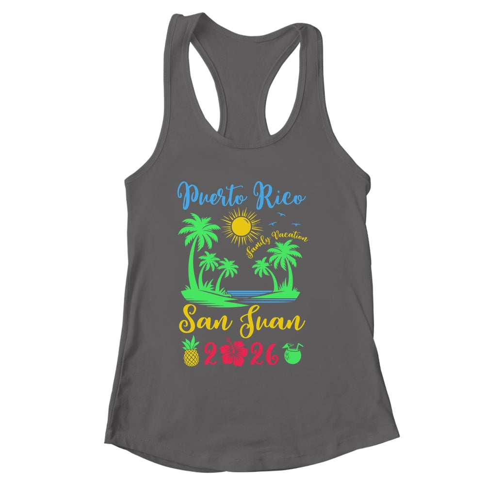 San Juan Puerto Rico Family Vacation 2026 San Juan Souvenirs Shirt & Tank Top | siriusteestore