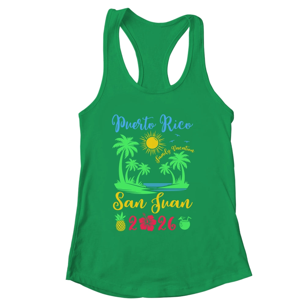 San Juan Puerto Rico Family Vacation 2026 San Juan Souvenirs Shirt & Tank Top | siriusteestore