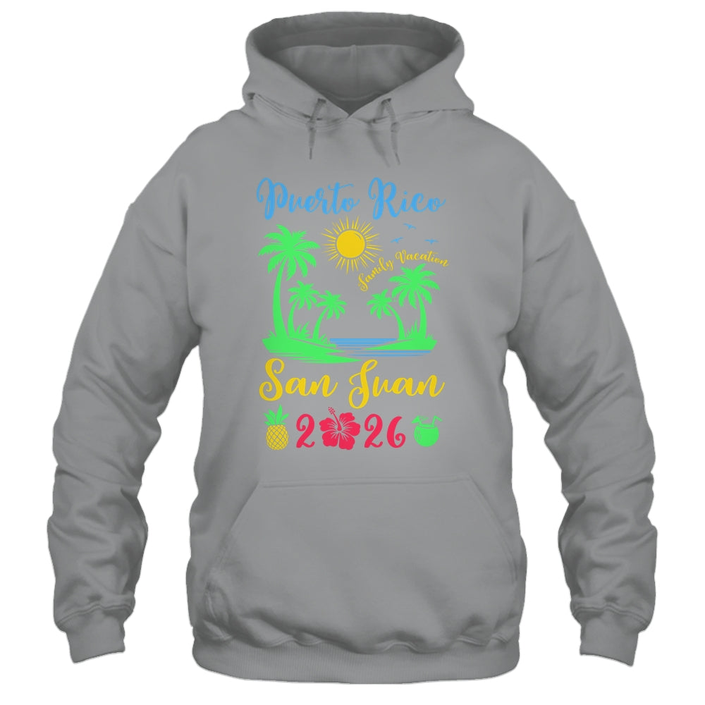 San Juan Puerto Rico Family Vacation 2026 San Juan Souvenirs Shirt & Tank Top | siriusteestore