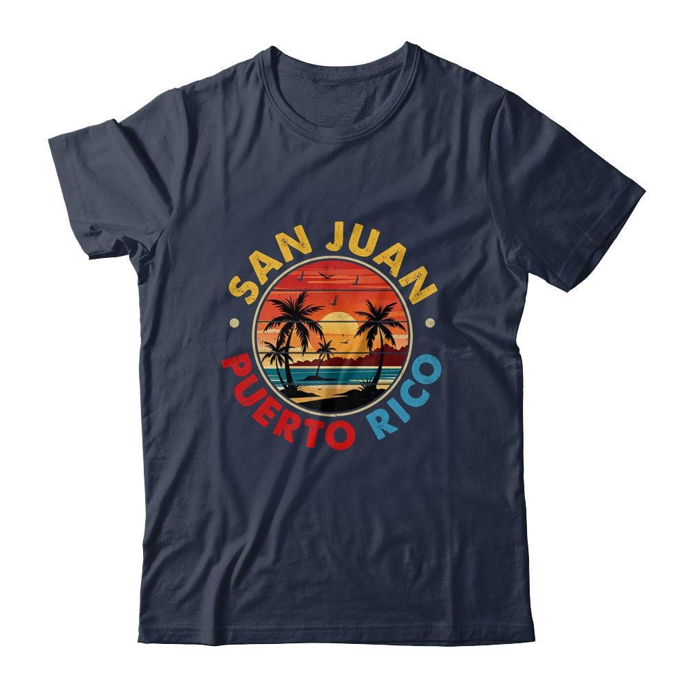 San Juan Puerto Rico Vintage Graphic Retro 70s Vacation Shirt & Tank Top | siriusteestore