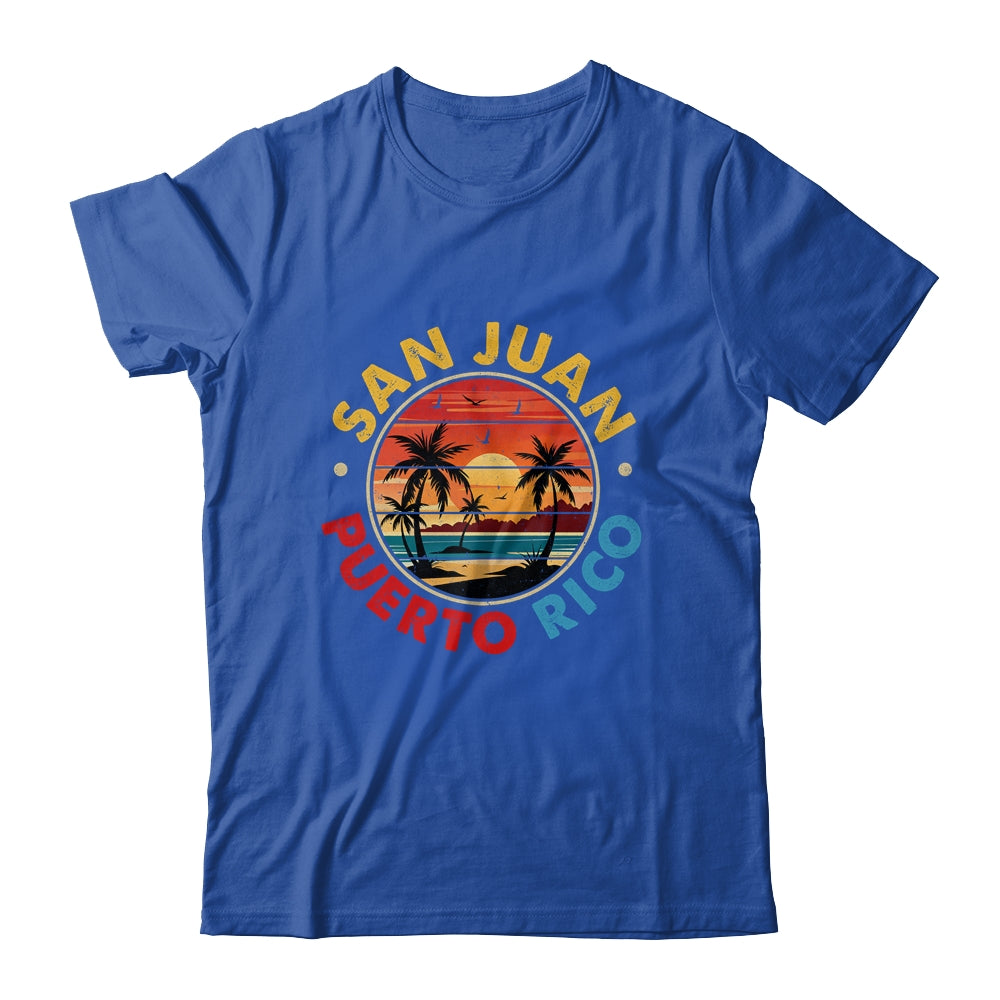 San Juan Puerto Rico Vintage Graphic Retro 70s Vacation Shirt & Tank Top | siriusteestore