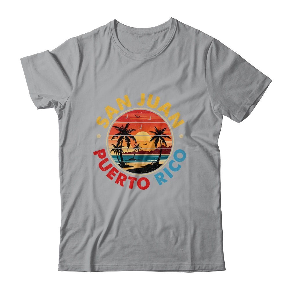 San Juan Puerto Rico Vintage Graphic Retro 70s Vacation Shirt & Tank Top | siriusteestore