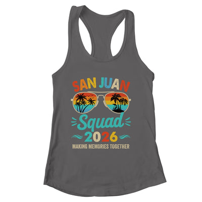 San Juan Squad 2026 Vacation Friends Family Matching Group Shirt & Tank Top | siriusteestore