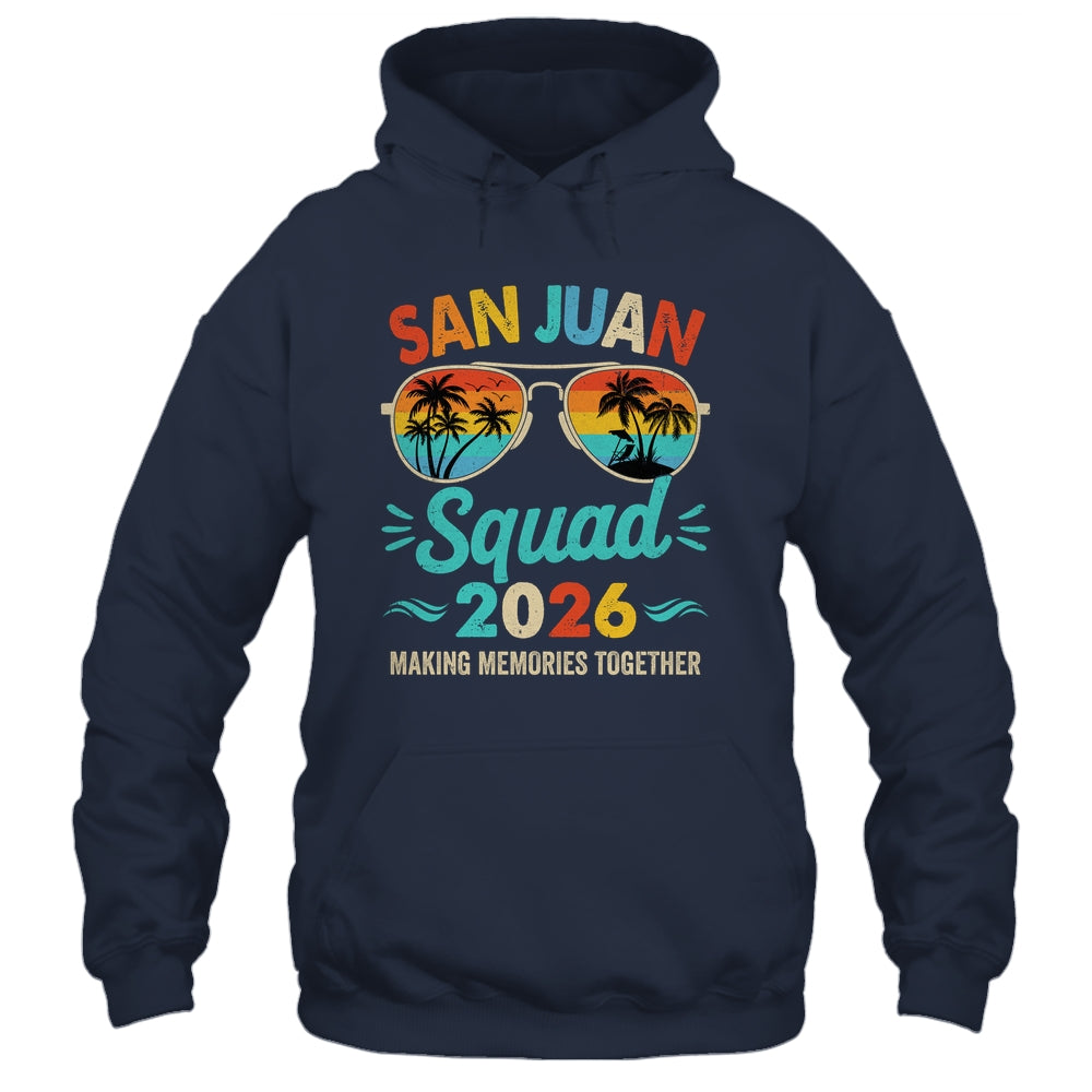 San Juan Squad 2026 Vacation Friends Family Matching Group Shirt & Tank Top | siriusteestore