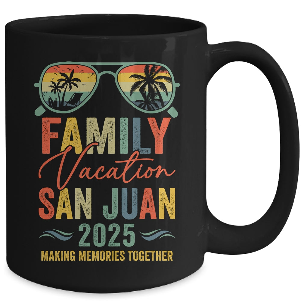 San Juan Vacation 2025 Matching Family Group Summer Mug | siriusteestore