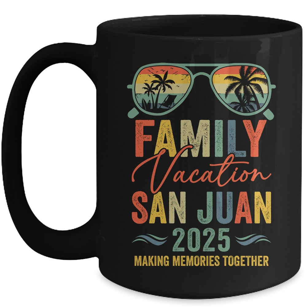 San Juan Vacation 2025 Matching Family Group Summer Mug | siriusteestore