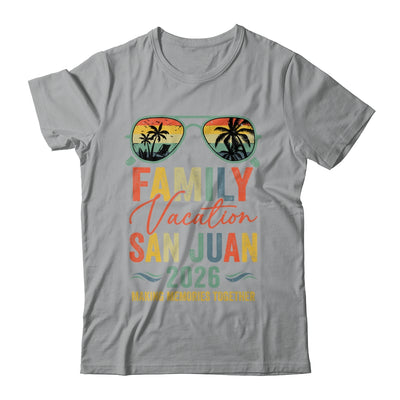 San Juan Vacation 2026 Matching Family Group Summer Shirt & Tank Top | siriusteestore