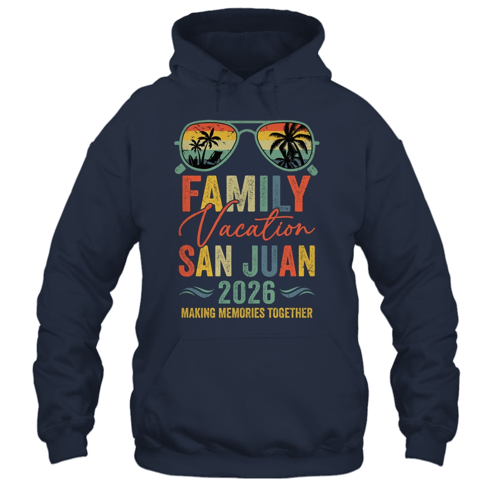 San Juan Vacation 2026 Matching Family Group Summer Shirt & Tank Top | siriusteestore