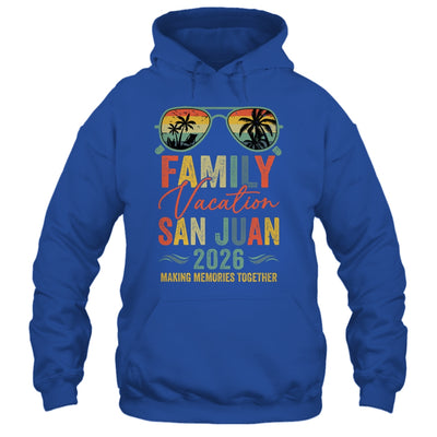 San Juan Vacation 2026 Matching Family Group Summer Shirt & Tank Top | siriusteestore