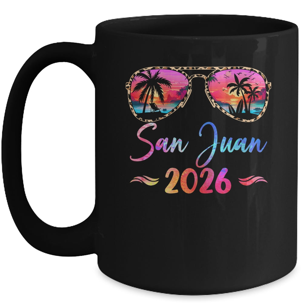 San Juan Vacation 2026 Matching Group Family Summer Trip Mug | siriusteestore