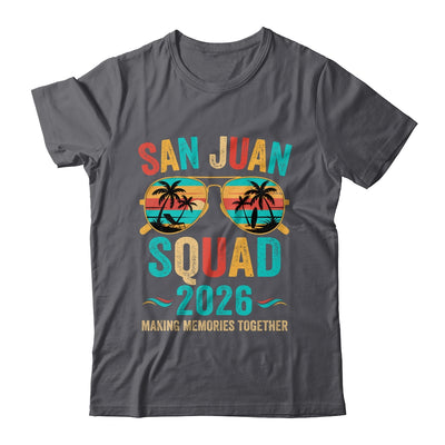 San Juan Vacation Squad 2026 Family Matching Vintage Shirt & Tank Top | siriusteestore