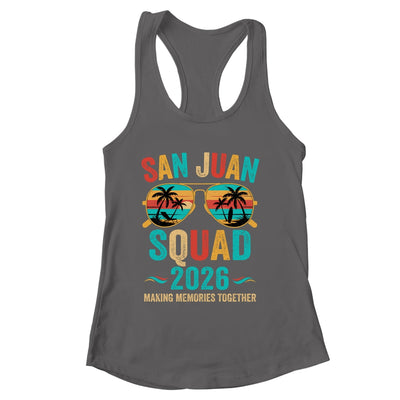 San Juan Vacation Squad 2026 Family Matching Vintage Shirt & Tank Top | siriusteestore