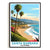 Santa Barbara Vintage Travel Poster Coastal View Souvenir Wall Art Landscape Prints Paintings Picture For Home Room Living Room Office Bedroom Aesthetic Decor Unframed | siriusteestore