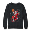 Santa Claus Basketball Christmas Xmas For Basketball Men Shirt & Sweatshirt | siriusteestore