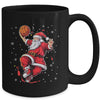 Santa Claus Basketball Christmas Xmas For Basketball Men Mug | siriusteestore